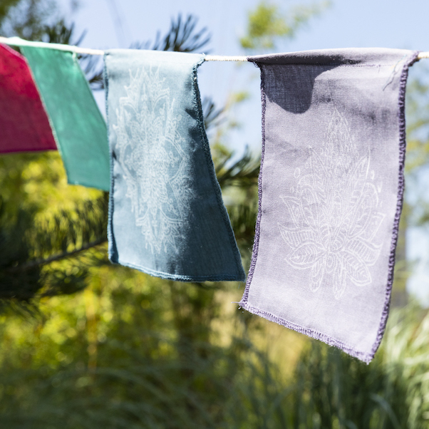 Mandala bunting, colours - Afbeelding 3