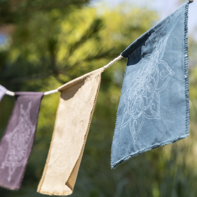Mandala bunting, colours - Afbeelding 4