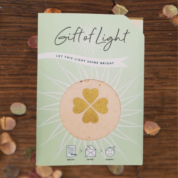 Gift of Light Clover (Klavertje)