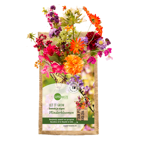 Hangtuintje let it grow - Vlinderbloemen