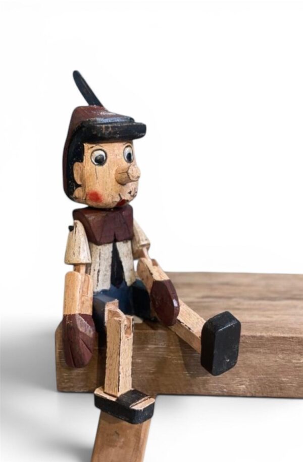 Pinokkio zittend - 20cm