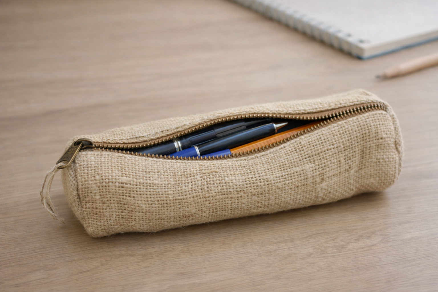 Hennep Etui Set – 2 stuks in Naturel - Afbeelding 2