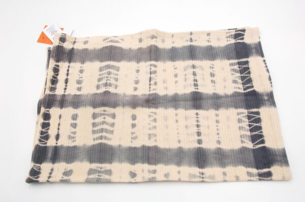 Theedoek TieDye – Donkergrijs & Beige