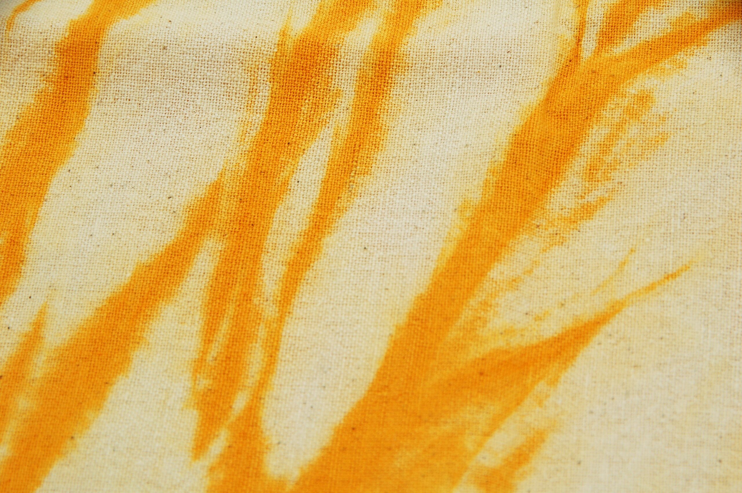 Theedoek TieDye – Geel-Oranje - Afbeelding 2
