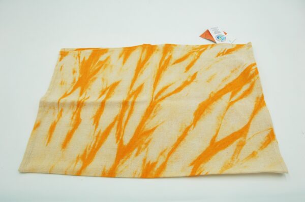 Theedoek TieDye – Geel-Oranje