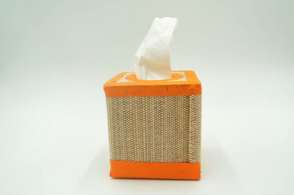 Bananenvezel papier Houder (Hoog & Vierkant)