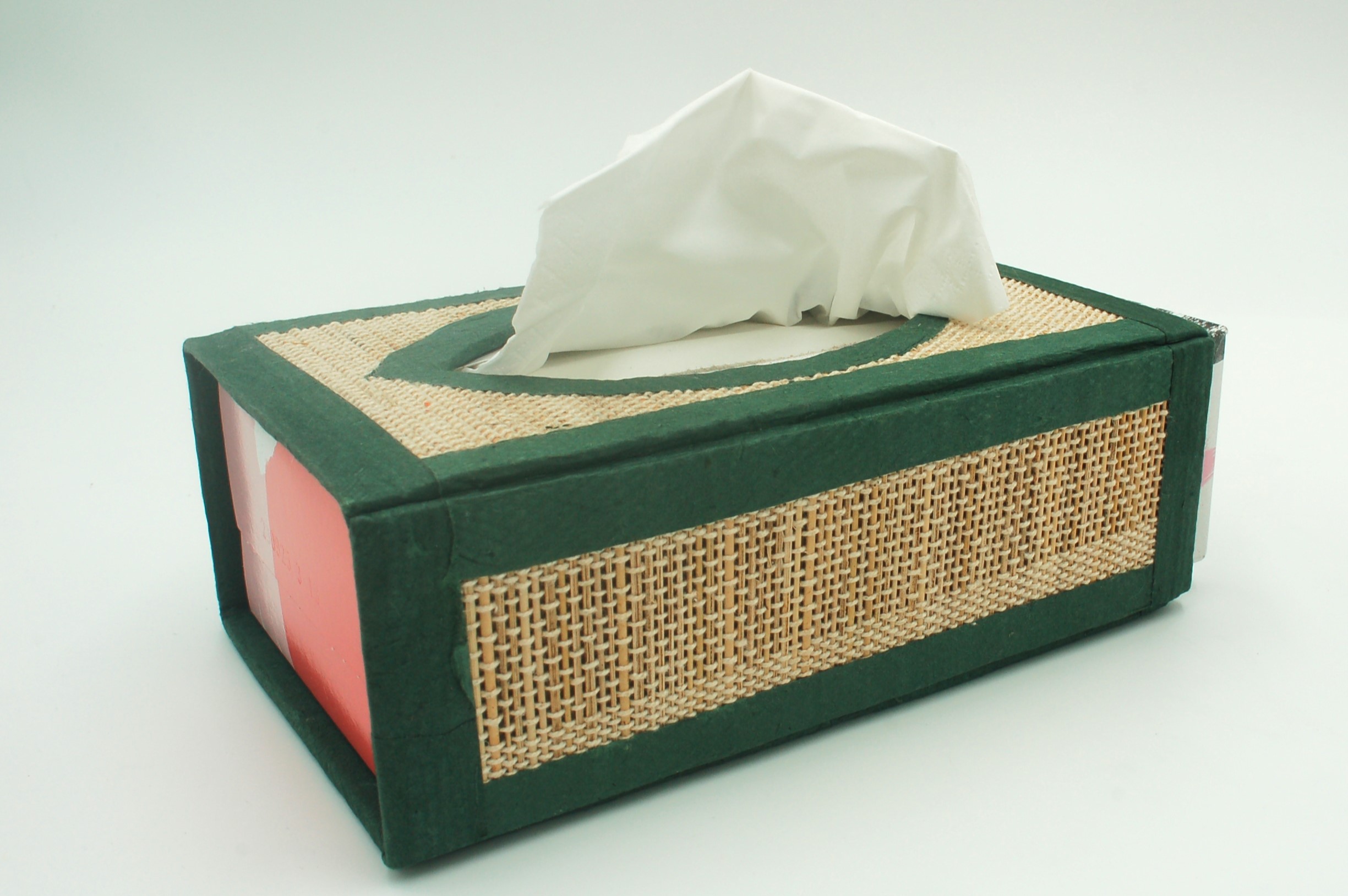 Bananenvezel Tissue Doos (Laag & Breed) - Afbeelding 3