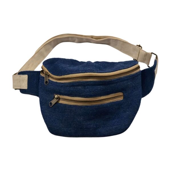 Heuptasje van hennep blauw