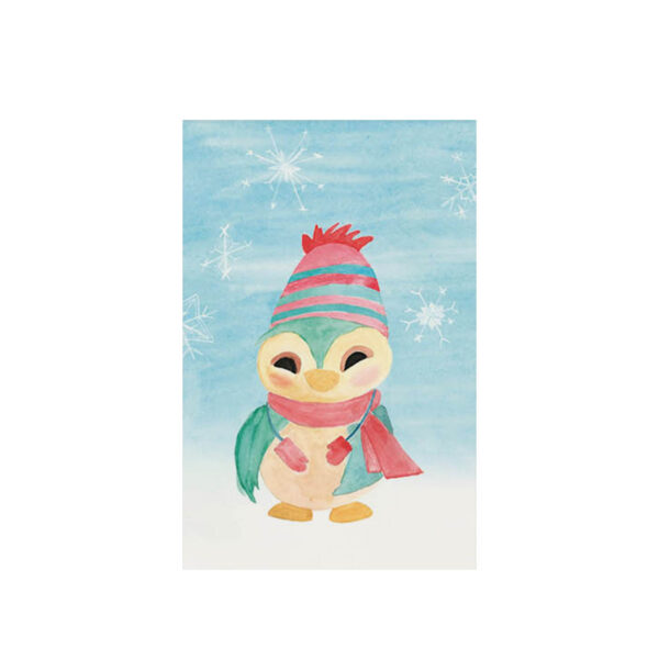 Bloemenkaartjes – Wintervogeltje | set van 10