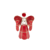 Capiz engel hanger, rood