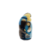 Vilten kerstgroep, geel blauw geel