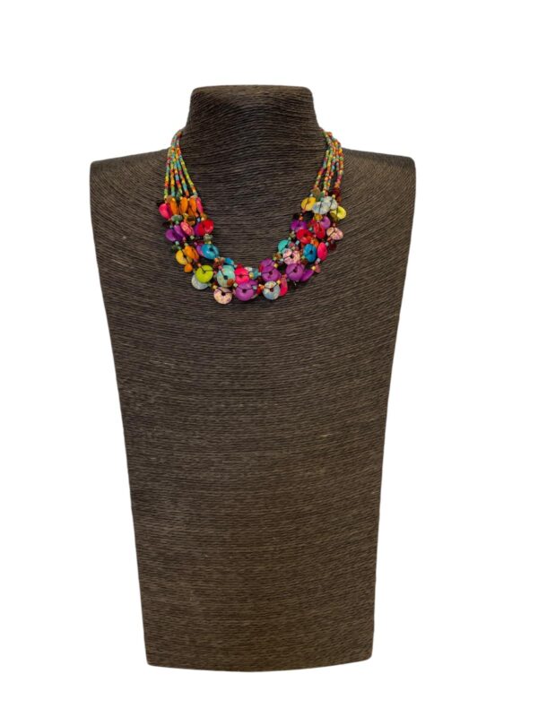 DC Ketting – Fairtrade Halsketting van Been en Halfedelstenen 241 - 5