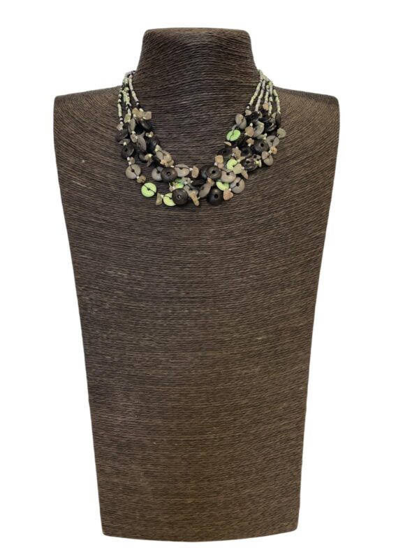 DC Ketting – Fairtrade Halsketting van Been en Halfedelstenen 241 - 4