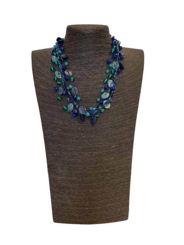 Satra K Ketting – Fairtrade Halsketting van Schelp en Glas 232 - 3