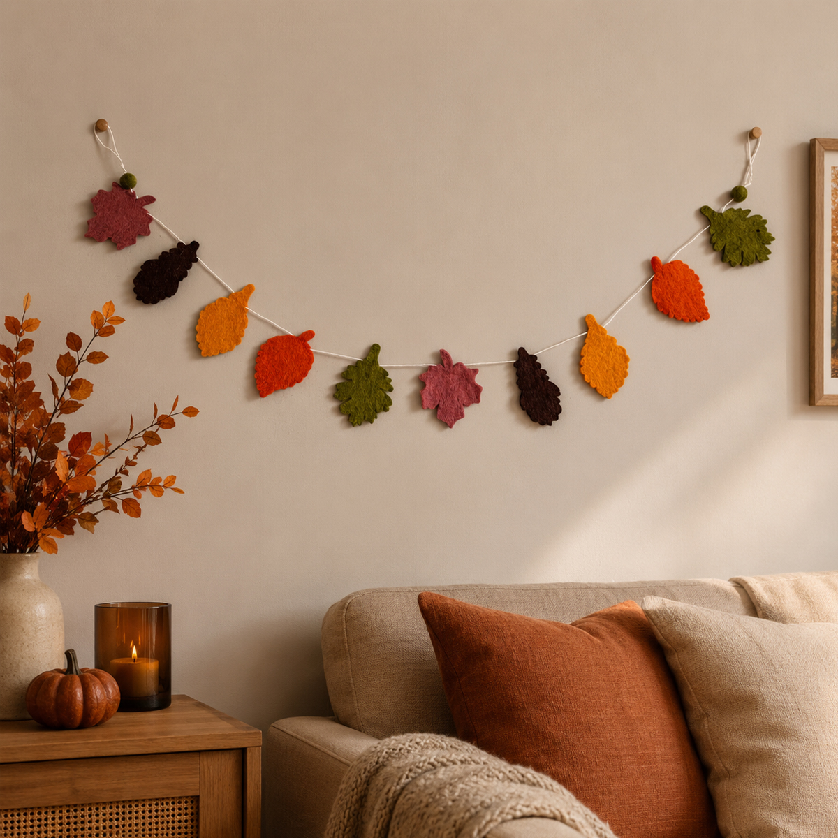 Slinger herfstblaadjes - Afbeelding 2