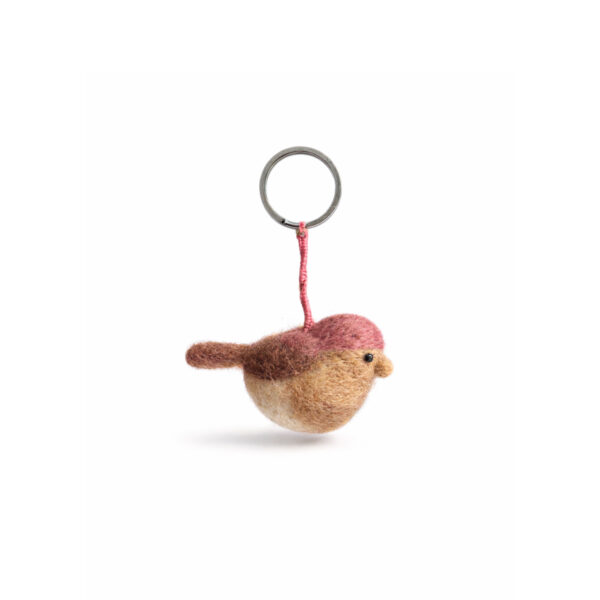 Keyring Bird pink (Set 3)