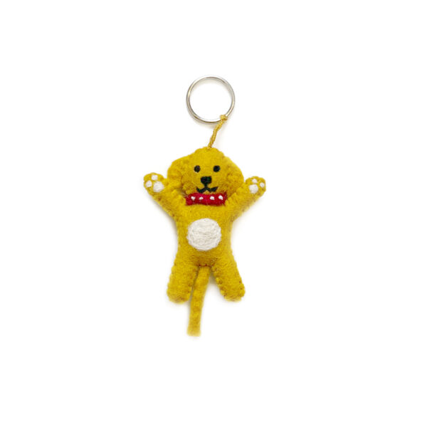 Keyring dog creme (Set 3)