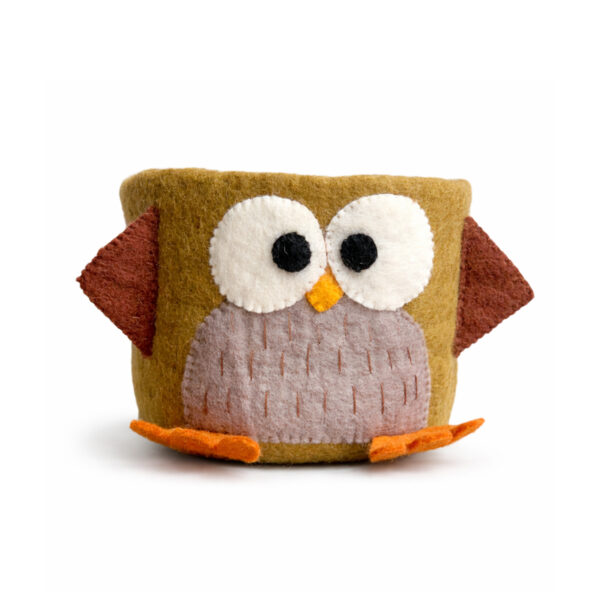 Mand uil bruin