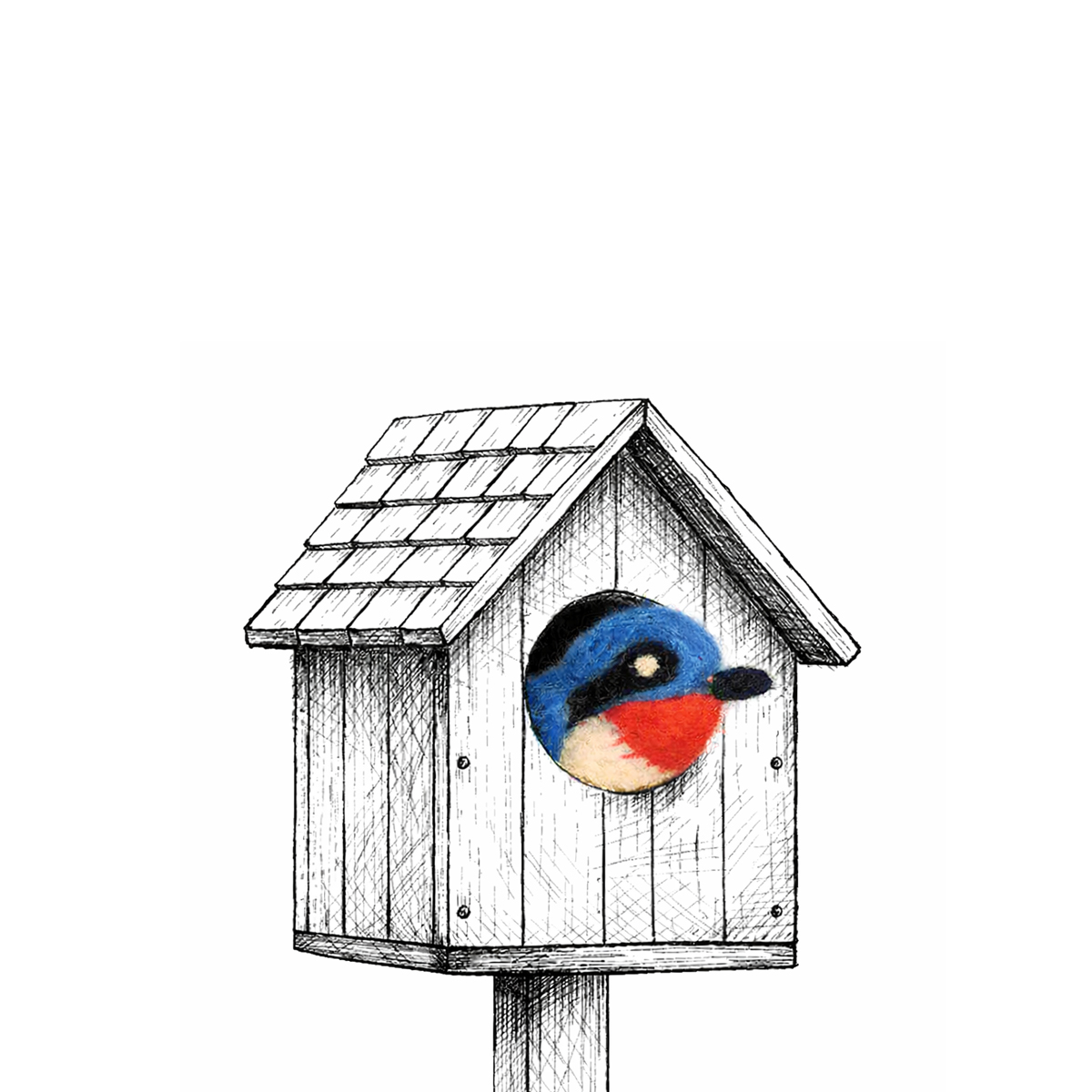 Bird Zwaluw set 3 stuks - Afbeelding 3