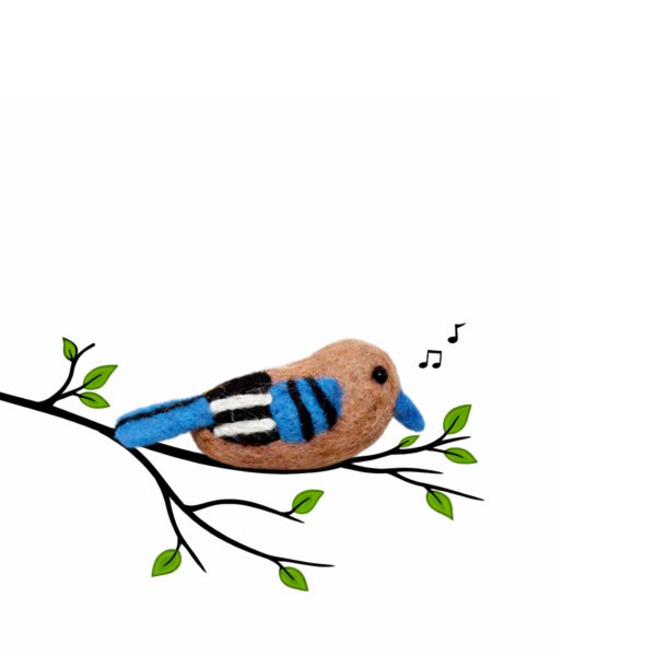 Bird Vlaamse gaai set 3 stuks