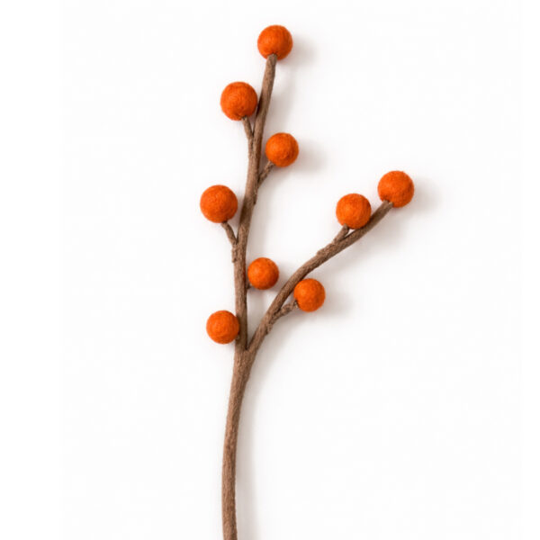 Branch balls oranje