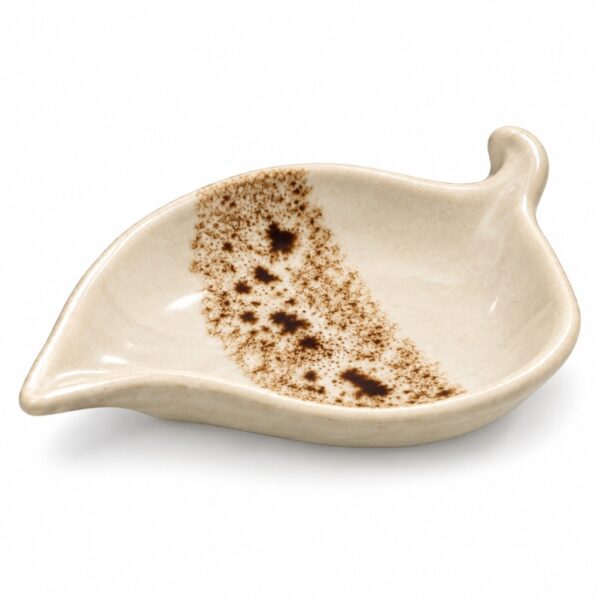 Schaaltje Rustiek Creme (set van 5)